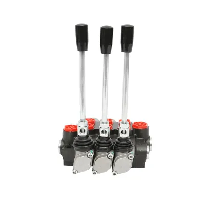 Distribuitor hidraulic cu 3 manete 2 flotante 40L/min - imagine 3