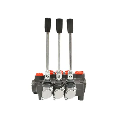 Distribuitor hidraulic cu 3 manete 2 flotante 80L/min. - imagine 5
