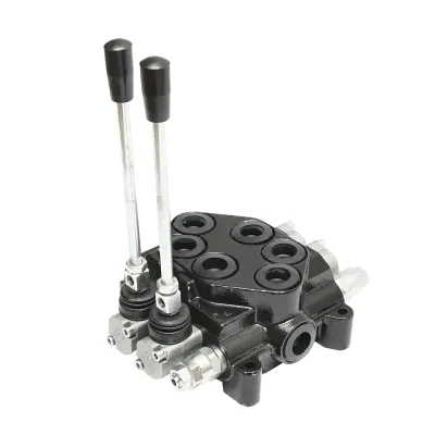 Distribuitor hidraulic cu 2 manete Tractor Forestier - imagine 4