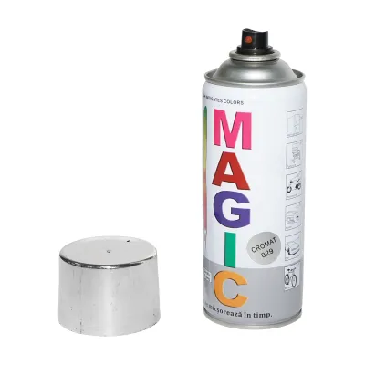 Spray vopsea Magic cromat metalizat 029 450 ml - imagine 3