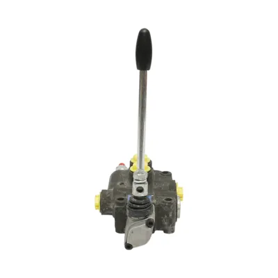 Distribuitor hidraulic cu 1 maneta debit 80L/min cu levier -15 /+80 Breckner Germany - imagine 5
