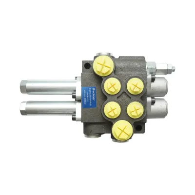Distribuitor hidraulic 40L/min 300 bar P40 pentru cablu joystick cu 2 circuite Breckner Germany - imagine 3