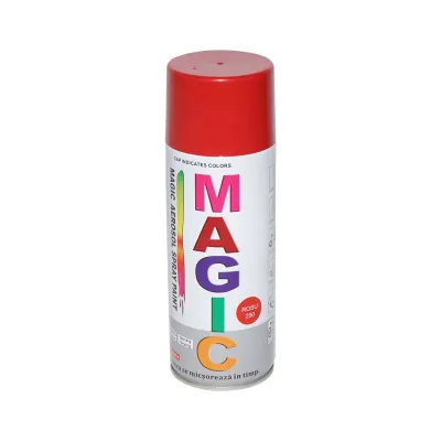 Spray vopsea Magic rosu 250 450 ml - imagine 3