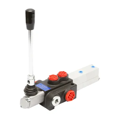 Distribuitor hidraulic P40 pneumatic cu 1 cale Breckner Germany - imagine 6