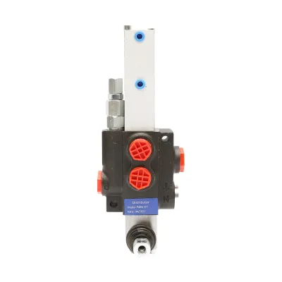 Distribuitor hidraulic P40 pneumatic cu 1 cale Breckner Germany - imagine 5