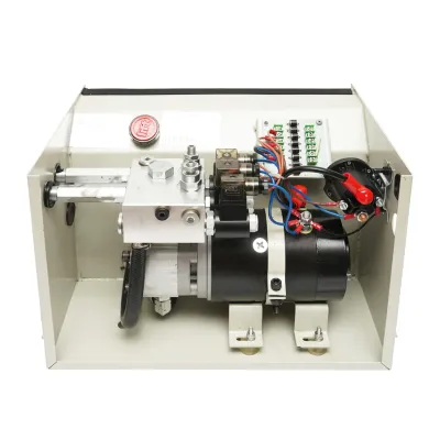Pompa hidraulica cu electrovalve pentru lift oblon/usa spate camion/semiremorca/camioneta 24V, 2.2kW, 20Bar