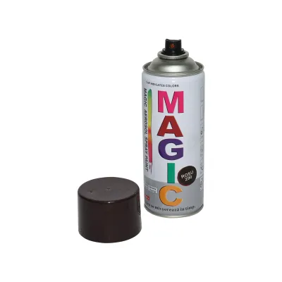 Spray vopsea Magic rosu 290 (visiniu) 450 ml - imagine 3