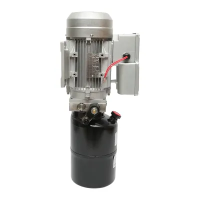Pompa basculare hidraulica 1.5kW, 220V pentru platforma de lucru la inaltime - imagine 3