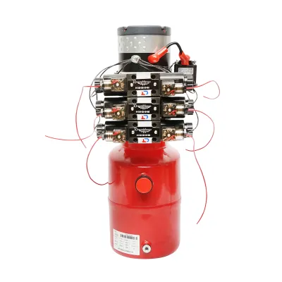 Pompa basculare hidraulica pentru vehicule de salubrizare 0.8KW 150Bar - imagine 3