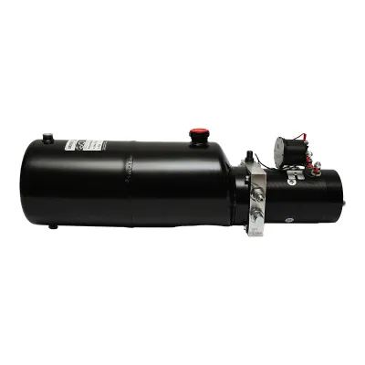 Pompa basculare 12V, 1.6kW 160 bar cu rezervor metalic 10L Breckner Germany - imagine 2