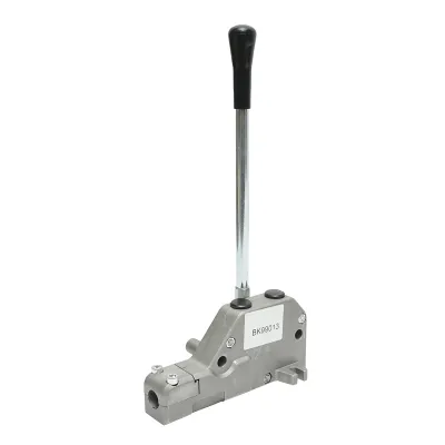 Maneta comanda mecanica pentru distribuitor hidraulic P40 P80 - imagine 3