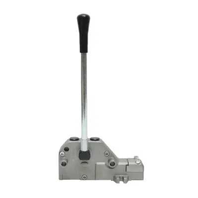 Maneta comanda mecanica pentru distribuitor hidraulic P40 P80 - imagine 2