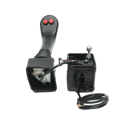 Maneta comanda distribuitor hidraulic 2 butoane Breckner Germany - imagine 4