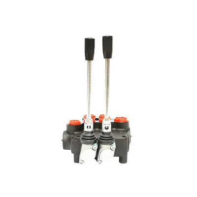 Distribuitor hidraulic cu 2 manete 1 flotant 80L/min Breckner Germany - imagine 4