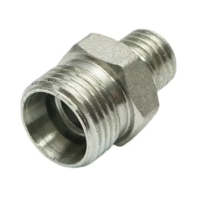 Adaptor drept reductie armatura M12x1.5L - M18x1.5 filet exterior - imagine 4