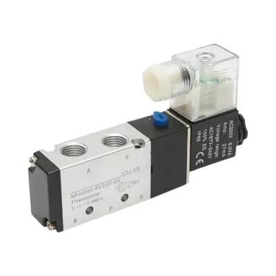 Electrovalva pneumatica 2 circuite 1/4, AC220V IP65