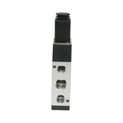 Electrovalva pneumatica 5 cai, 2 pozitii G 3/8 inch, AC 220V, 4V310-10 IP65 Tractor Forestier - imagine 6