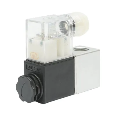 Electrovalva pneumatica 1 circuit 1/4 inch, AC 220V IP65 - imagine 4
