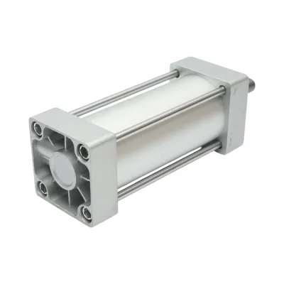 Cilindru pneumatic cu actiune dubla Ø63mm, cursa 100mm, tija filetata M16x1.5mm SC63x100-YCC - imagine 4