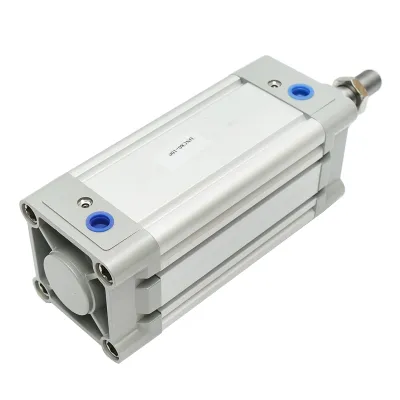 Cilindru pneumatic aluminiu fi 80mm, cursa 100mm - imagine 2