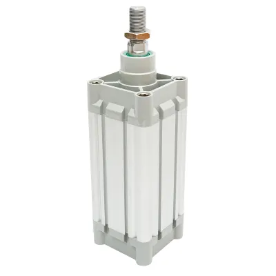 Cilindru pneumatic aluminiu fi 80mm, cursa 100mm - imagine 4