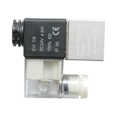 Electrovalva pneumatica 1 circuit 1/4 inch, DC 24V IP65 - imagine 4