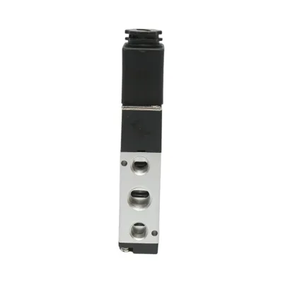 Electrovalva pneumatica 5 cai, 2 pozitii 1/4 inch, DC24V/4.8W, 4V210-08 IP65 - imagine 7
