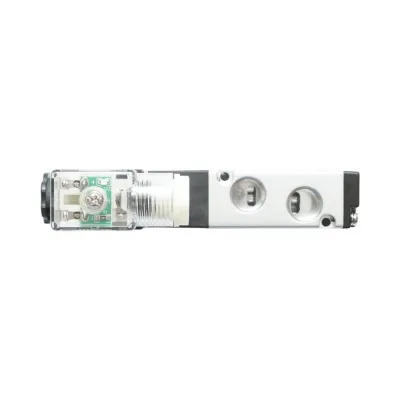 Electrovalva pneumatica 5 cai, 2 pozitii 1/4 inch, DC24V/4.8W, 4V210-08 IP65 - imagine 6