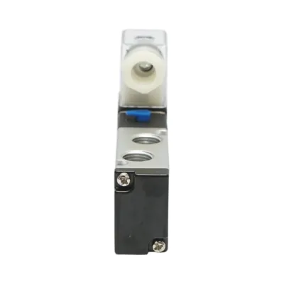 Electrovalva pneumatica 5 cai, 2 pozitii 1/4 inch, DC24V/4.8W, 4V210-08 IP65 - imagine 8