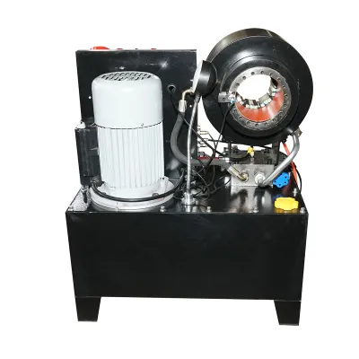 Masina de sertizat furtunuri hidraulice fi 6-51mm 3kW, 220V cu schimbare rapida Breckner Germany - imagine 2