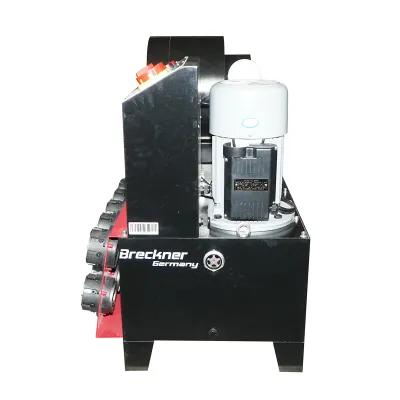 Masina de sertizat furtunuri hidraulice fi 6-51mm 3kW, 220V cu schimbare rapida Breckner Germany - imagine 3