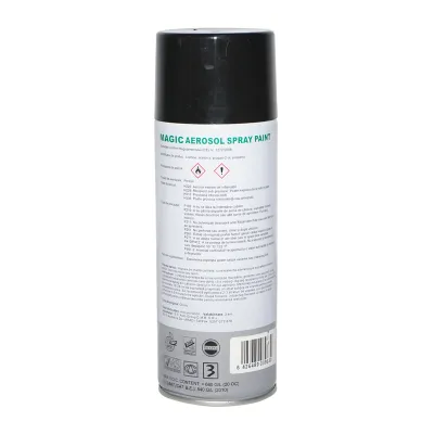 Spray vopsea Magic negru metalizat 676 400 ml - imagine 2