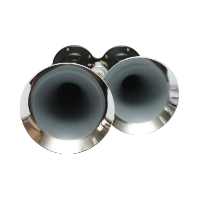 Claxon 2 trompete 12/24V pentru compresor aer - imagine 4