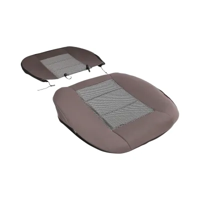 Set huse scaune universale gri negru - imagine 3