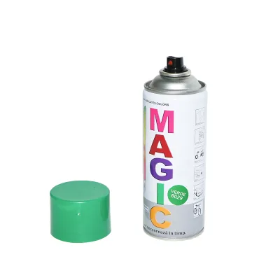 Spray vopsea Magic verde 6029 450 ml - imagine 2