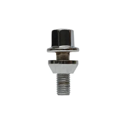 Prezon roata cromat Dacia Logan sau Duster M12 con detasabil, hexagon 17mm  8200473353