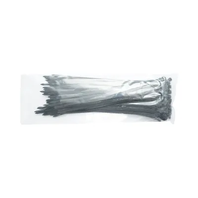 Faseta colier plastic negru 4.7x300mm 100 buc/set Longroad - imagine 5