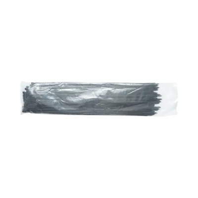 Faseta colier plastic negru 4.8x430mm 100 buc/set Longroad - imagine 5