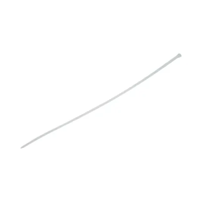 Faseta colier plastic alb 4.8x380mm 100 buc/set Longroad - imagine 4
