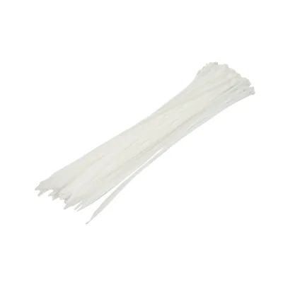 Faseta colier plastic alb 3.6x290mm 100 buc/set Breckner Germany