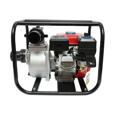 Motopompa pe benzina 7.5 CP tip Honda, 3 toli, debit 60m3/h, adancime absorbtie 8m, inaltime refulare 30m Breckner Germany - imagine 2