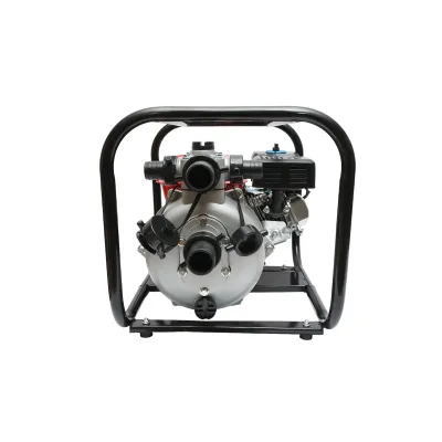 Motopompa pe benzina 7.5CP WP20I tip Honda, 2 toli, debit 32m3/h. adancime absorbtie 8m, inaltime refulare 55m Breckner Germany - imagine 2