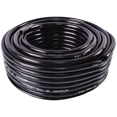 Furtun combustibil cu insertie textila fi8 d=7,5mm si D=14,5mm colac de 30 metri