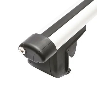 Set 2 bare transversale pentru portbagaj din aluminiu cu antifurt 1200mm Breckner Germany - imagine 2