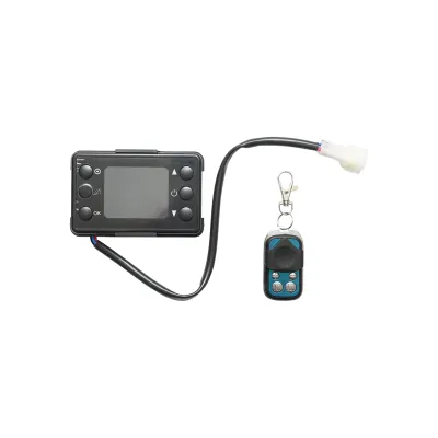 Incalzitor stationar, sirocou 12V, 5KW, display LCD, cu telecomanda si bujie Kyocera Breckner Germany	 - imagine 3