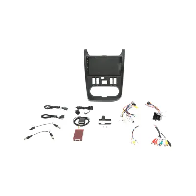 Consola centrala, negra cu GPS, pentru Dacia Logan, Sandero, Duster - imagine 3