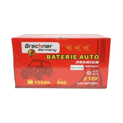 Acumulator, baterie auto 100Ah, 840A, 12V BRECKNER PREMIUM - imagine 6