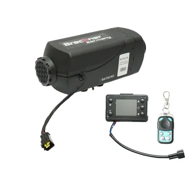 Incalzitor stationar, sirocou 12-24V, 2KW, display LCD cu telecomanda si bujie Kyocera Breckner Germany