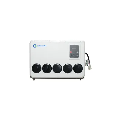Clima stationara utilaje industriale AC universala 12V, 2600W, 8900BTU cu telecomanda - imagine 2