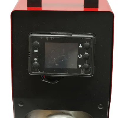 Incalzitor stationar sirocou silentios 12/24-220V, 5kW, display LCD, cu telecomanda si bujie Kyocera THOR - imagine 9